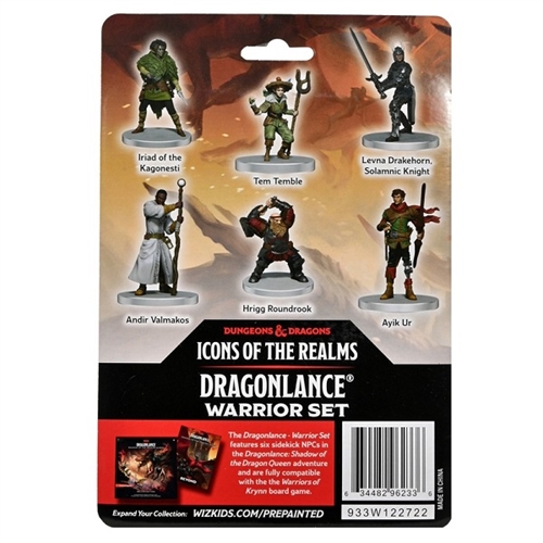 DnD - Dragonlance - Warrior Set - Icons of the Realms Premium DnD Figur